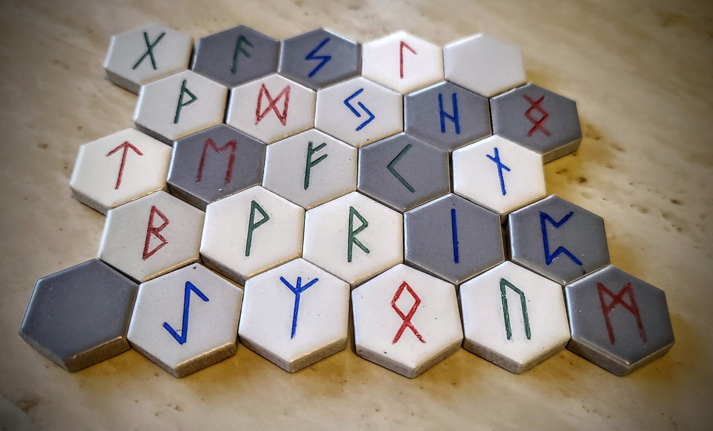 FOTN Hex Tile Rune Set